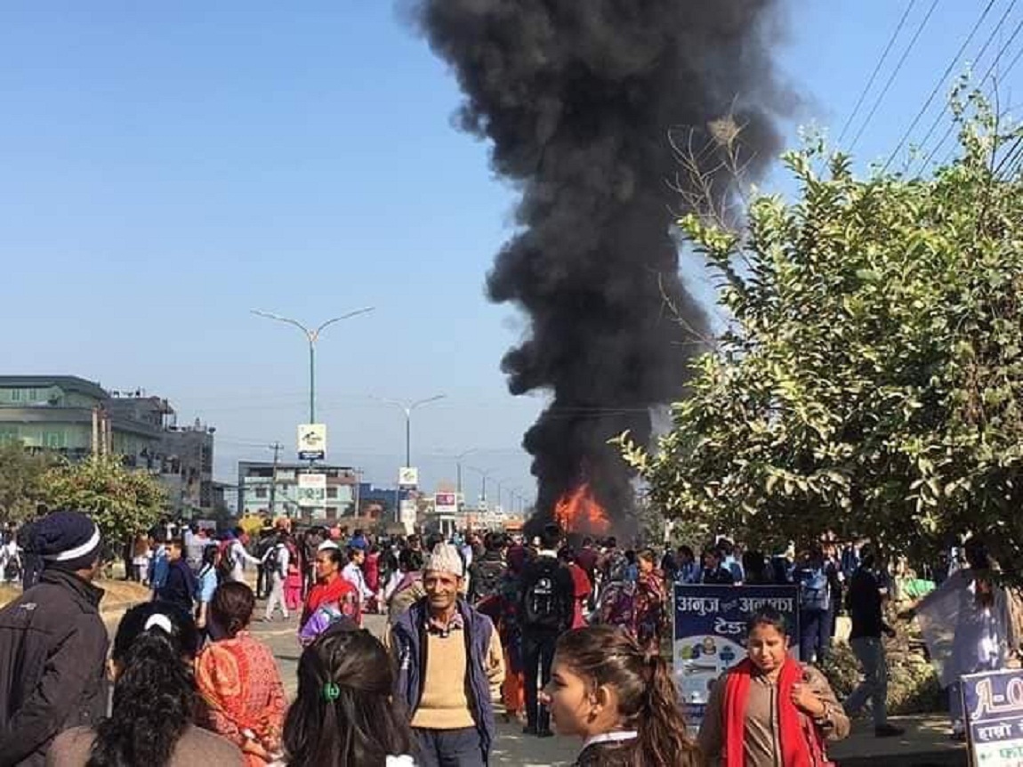 बालिकाको मृत्युपछि कोहलपुर तनावग्रस्तः डीएसपी सहित ९ प्रहरी घाइते