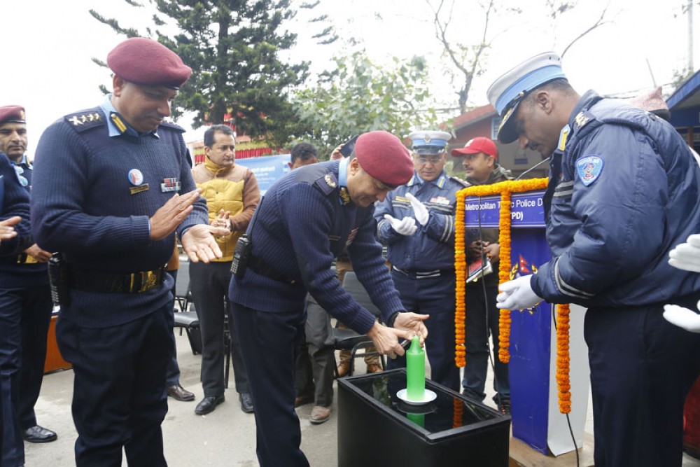 काठमाण्डौँमा मंगलबारवाट दुर्घटना कम गर्न तीन महिने ट्राफिक उज्यालो अभियान सुरु