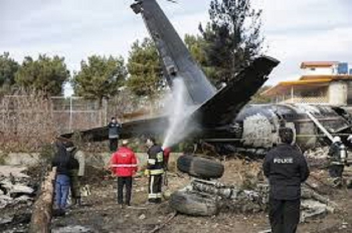 इरानको तेहरानमा विमान दुर्घटना, १सय ७६ जनाकाे मृत्यु