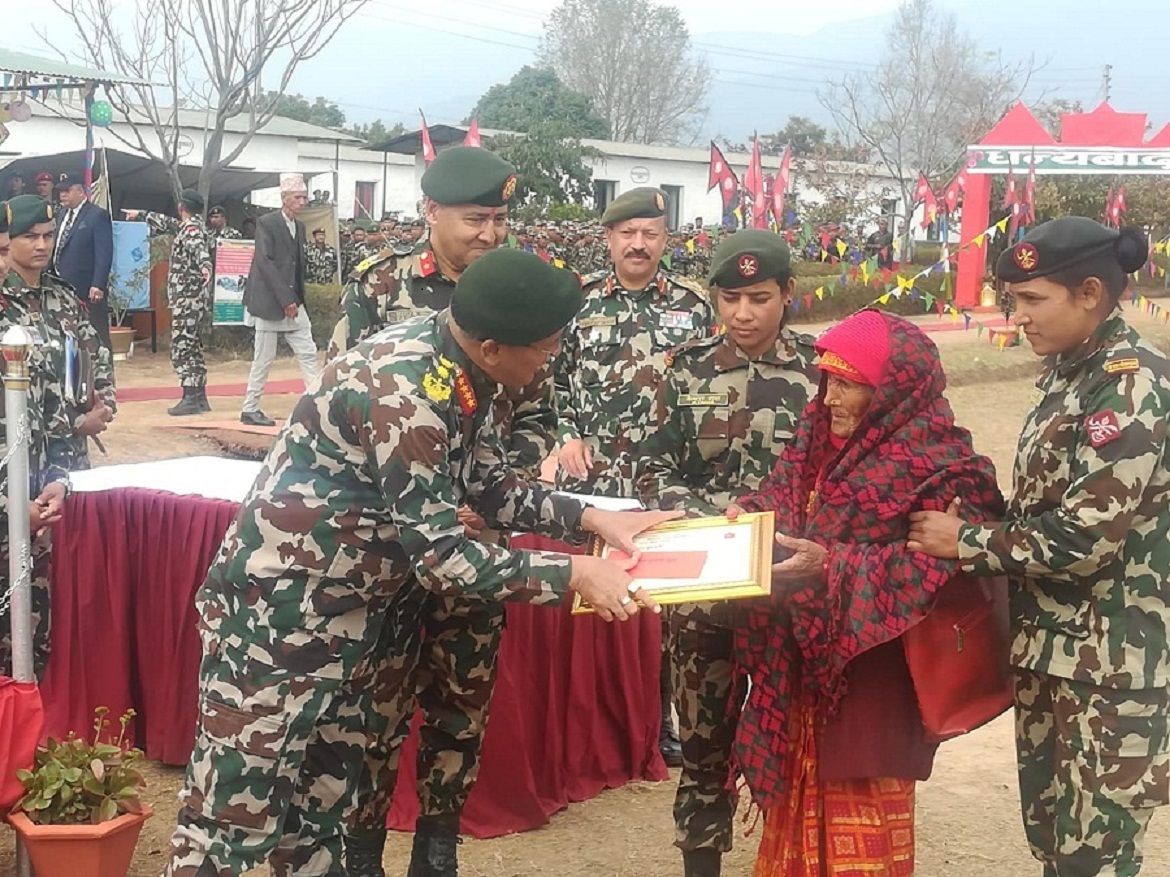 नेपाली सेनामा एकै परिवारका छ जना दाजुभाइ भर्ती