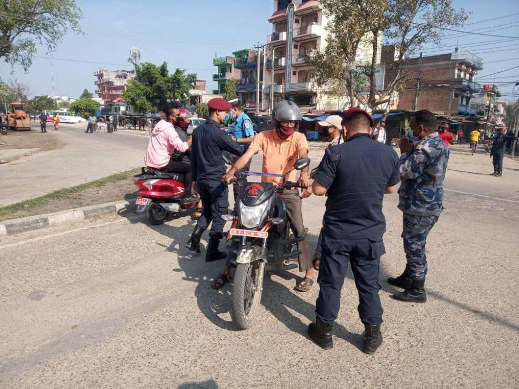 ३० मोटरसाइकल प्रहरी नियन्त्रणमा