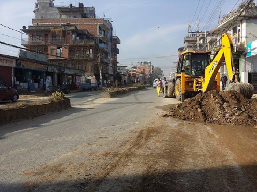 नख्खु–बङ्मती सडक निर्माण अघि बढ्यो