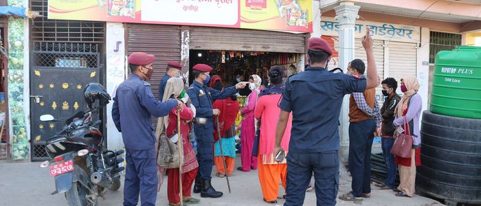 बिहान १० देखि ४ बजेसम्म मात्रै अत्यावश्यक पसल खोल्न पाइने