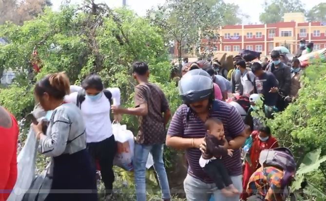 क्वारेन्टाइन बाट भागेका १४ भारतीयसहित २५ पक्राउ