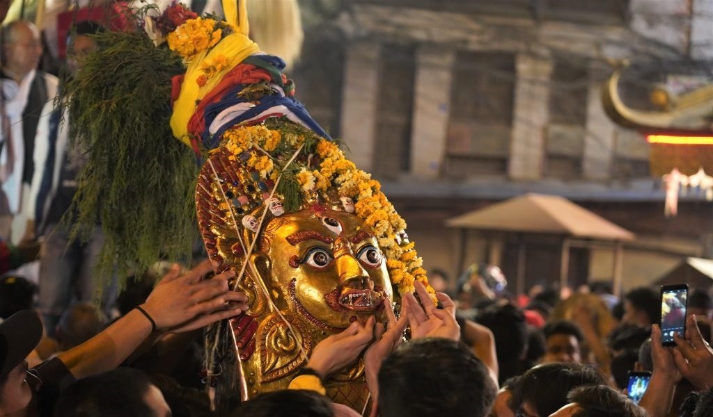 रथयात्रा रोकिएपछि सेतो मच्छेन्द्रनाथ र चामुण्डा मन्दिरमा क्षमा पूजा