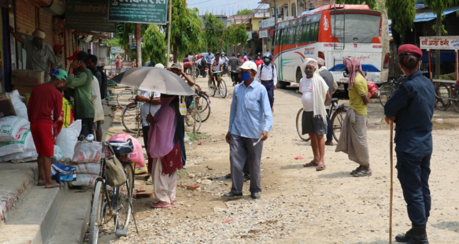 बन्दाबन्दीमा आपराधिक घटनामा कमी