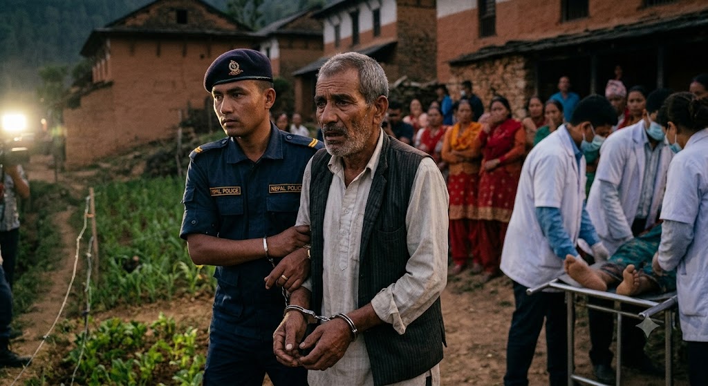 श्रीमानले जंगली जनावरका लागि राखेको विद्युतीय पासोमा श्रीमती परेपछि ...