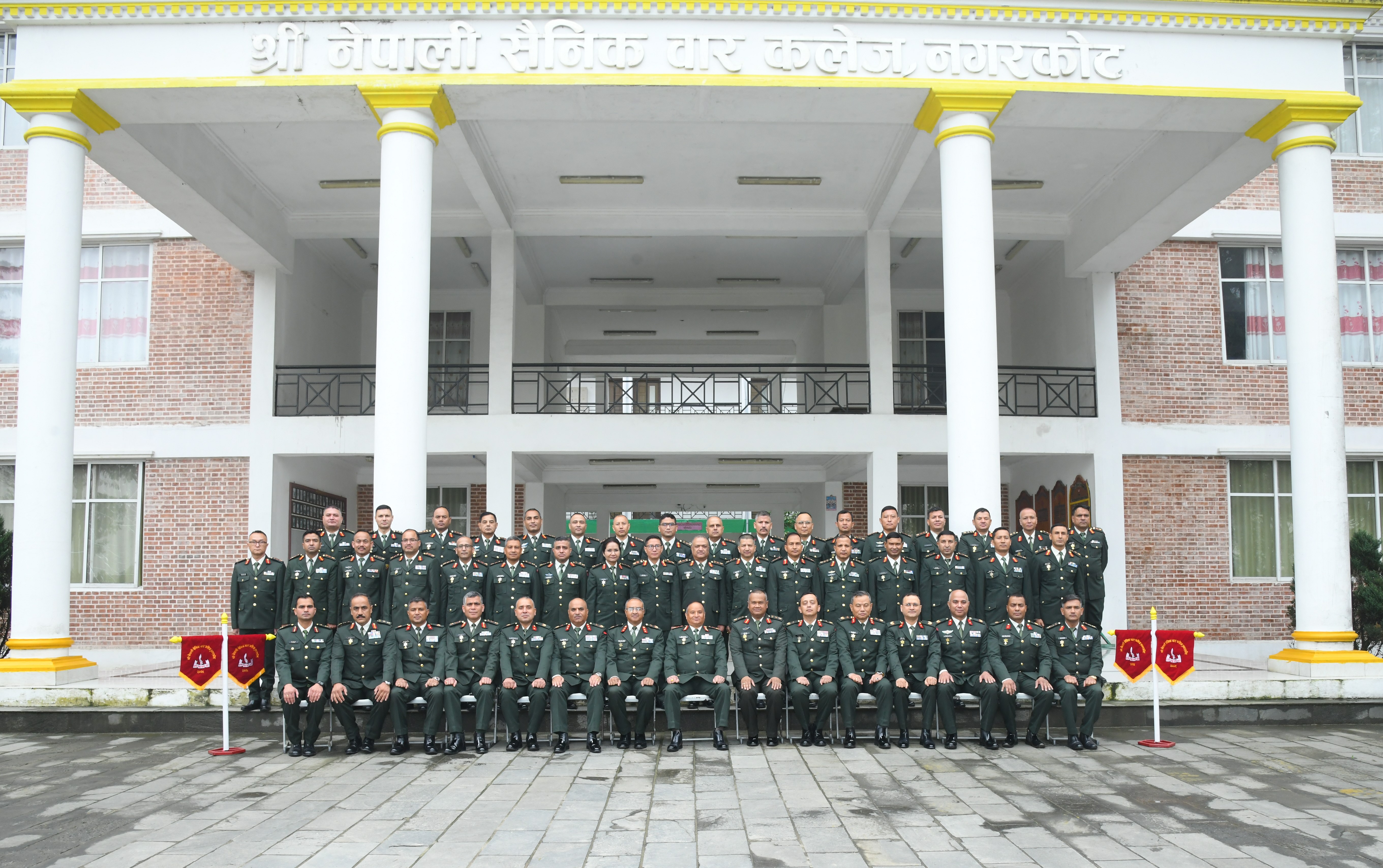 नेपाली सैनिक वार कलेजमा हायर कमाण्ड तथा म्यानेजमेन्ट तालिम सुरु