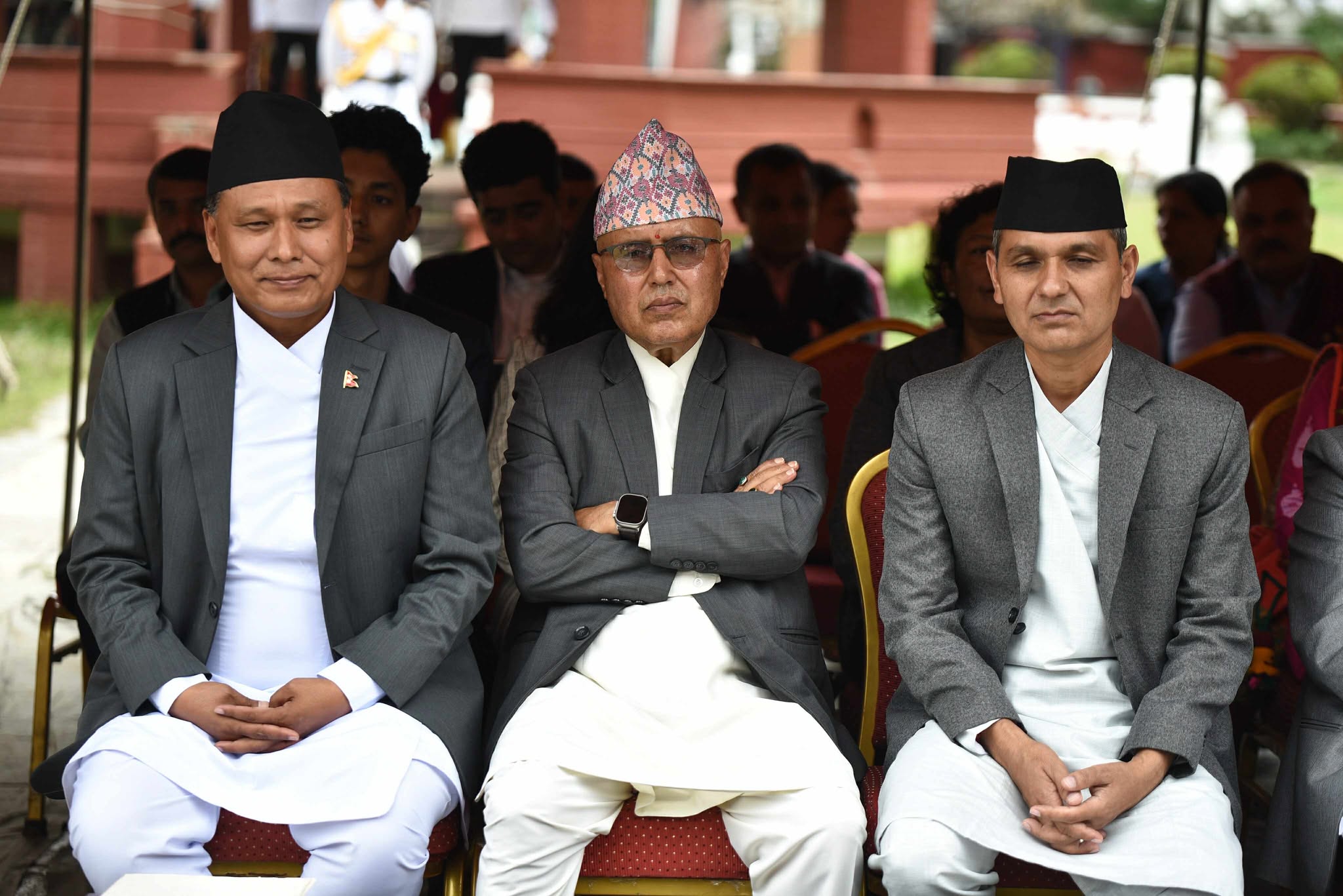 नवनियुक्त तीन मन्त्रीले लिए पद तथा गोपनीयताको सपथ