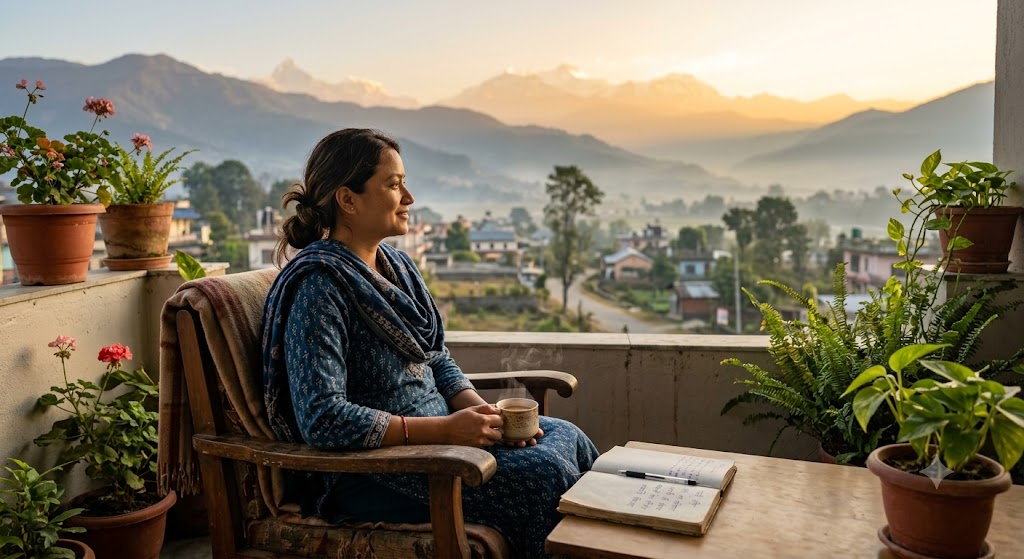 शनिबारको बिहानी र मनको किनार
