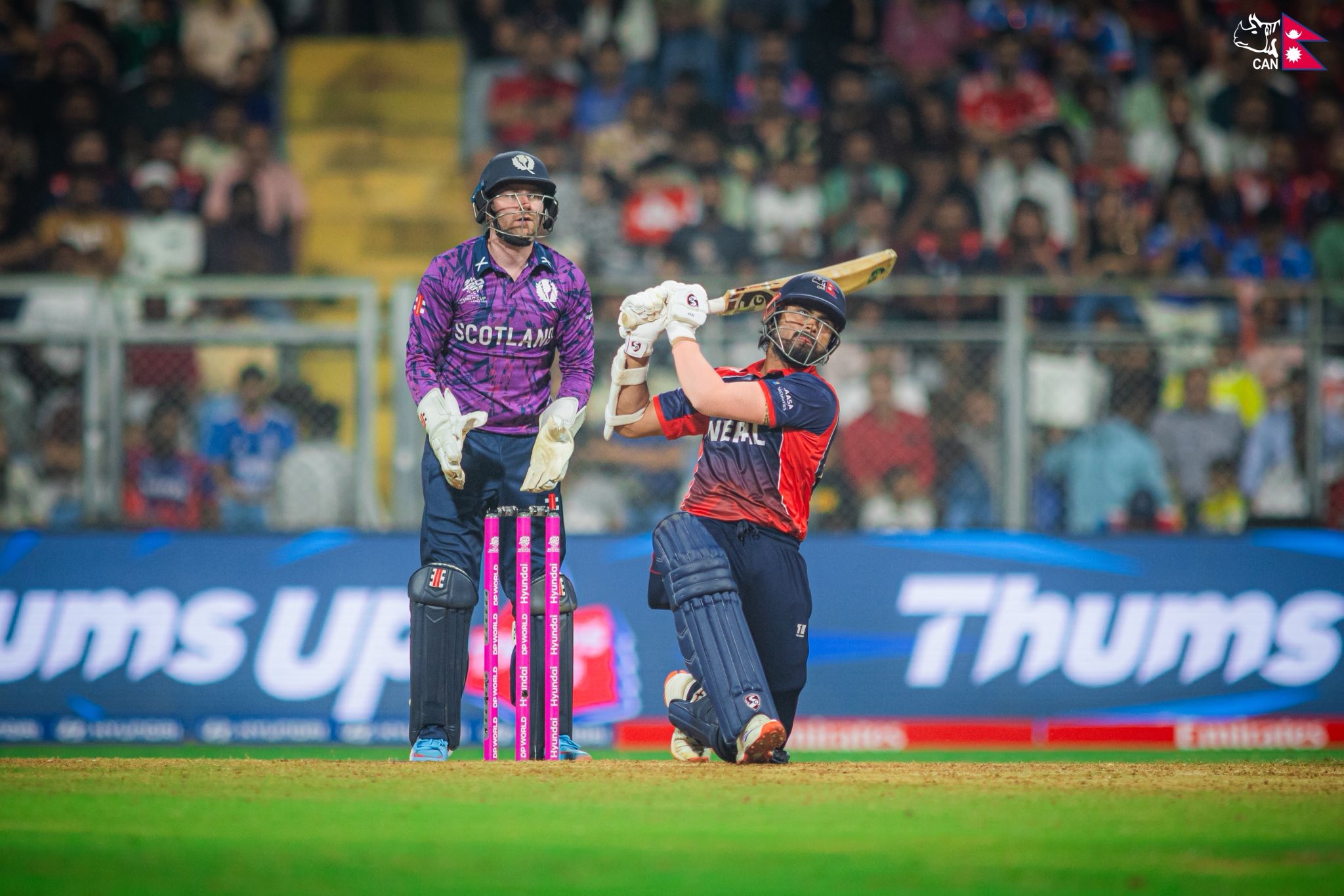 स्कटल्यान्डविरुद्ध नेपाललाई ७ विकेटको जित