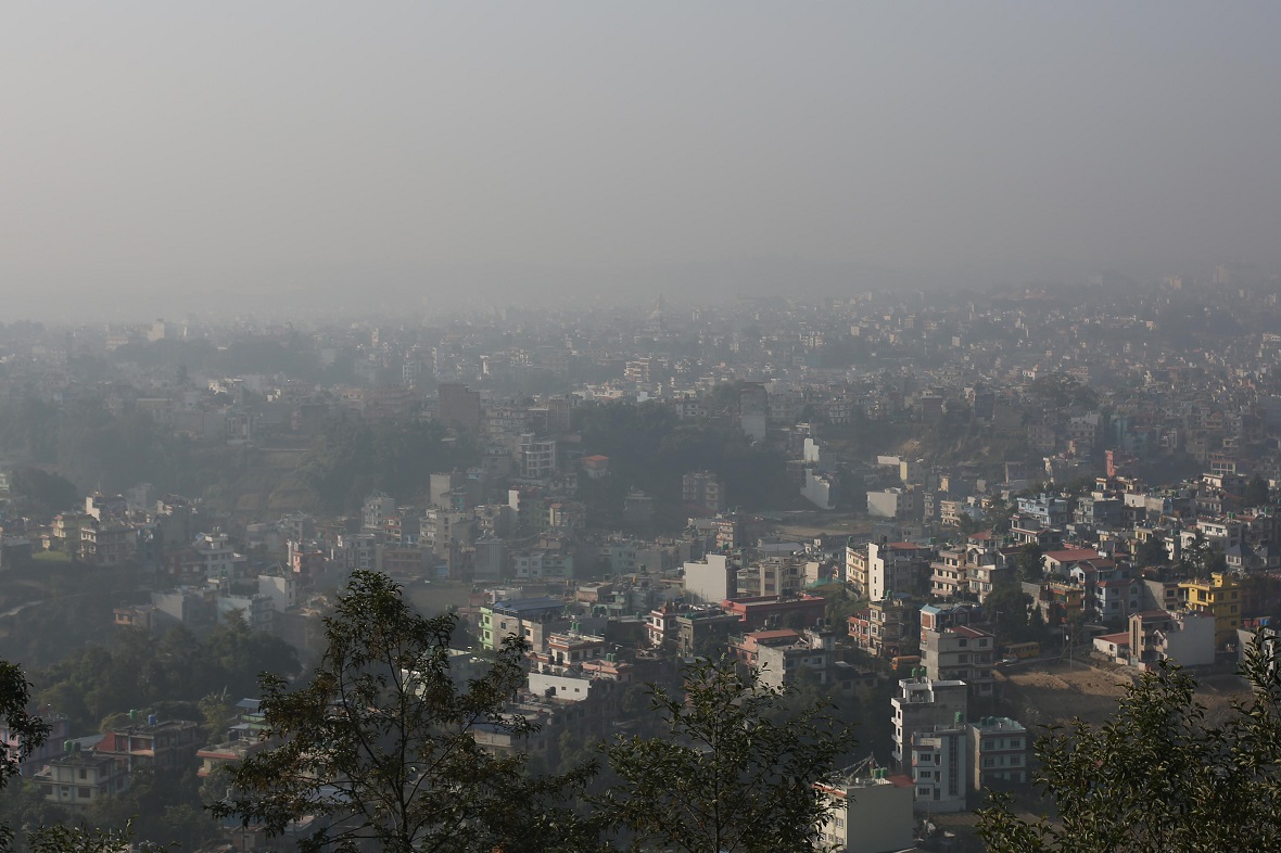 काठमाडौँ उपत्यकाको वायु ‘अस्वस्थकर’