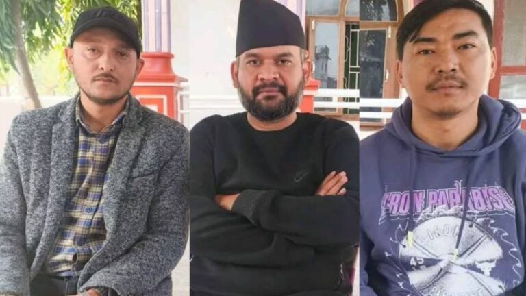 बालेनले ओलीको चुनावी अभियानमा धक्का दिए