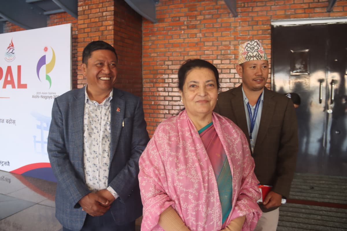 ‘ग्लोबल गभर्नेन्स फोरम’मा सहभागी हुन पूर्वराष्ट्रपति भण्डारी चीन प्रस्थान