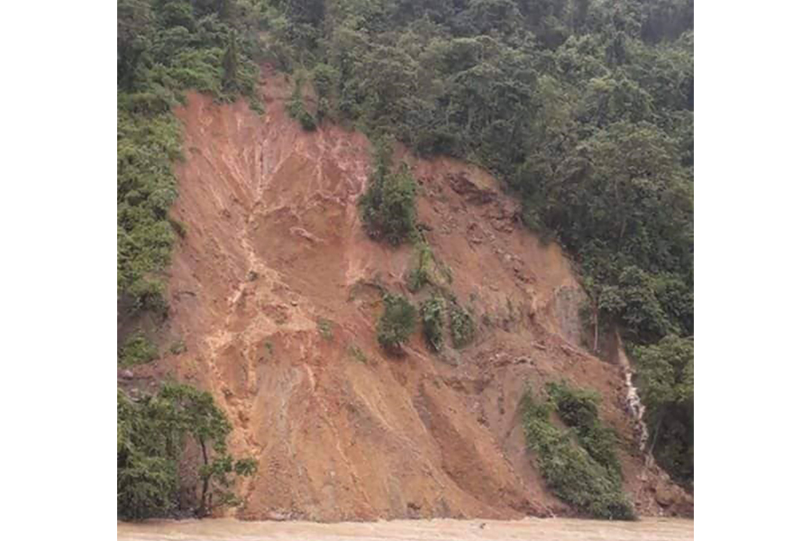 बुद्धसिंह मार्ग बीस दिनदेखि अवरुद्ध