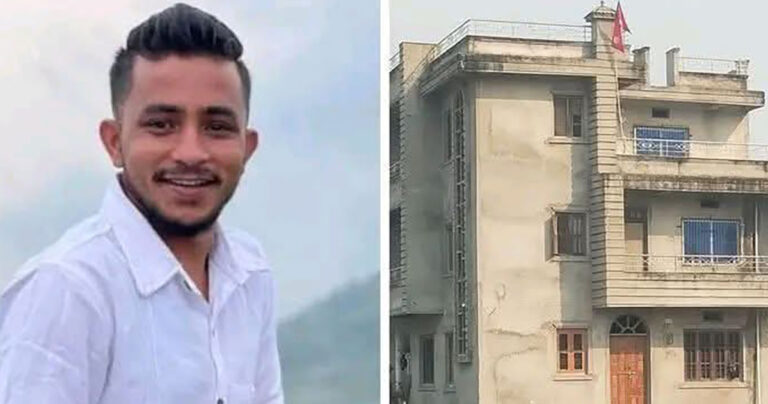 सांसद केपी खनालको घर नै ऐलानी जग्गामा: नक्सापास र लालपूर्जाबिना नै तीनतले भवन निर्माण
