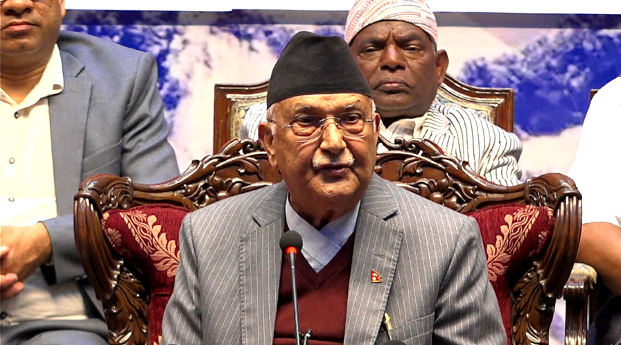 ओलीको कटाक्ष: हातपाऊ बसेका बुढापाका अन्त गए, युवाहरु एमालेमा आए