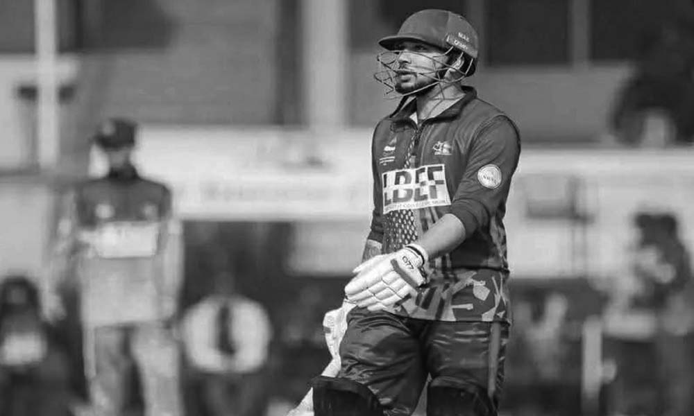 क्रिकेट खेलाडी मिनष थापाको मोटरसाइकल दुर्घटनामा मृत्यु