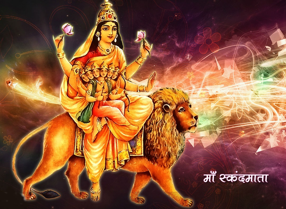 नवरात्रको पाँचौं दिन: आज स्कन्दमाताको विधिपूर्वक पूजा आराधना गरिँदै
