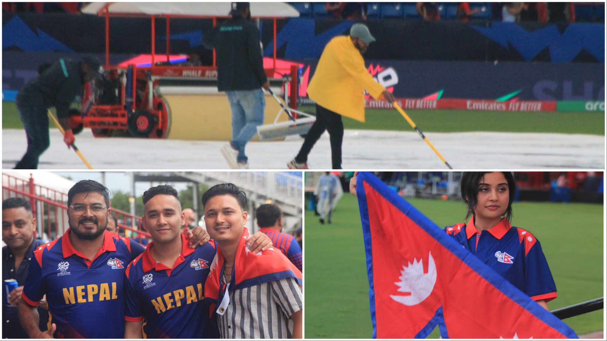 वर्षाका कारण नेपाल र श्रीलंकाबीचको खेल रद्द