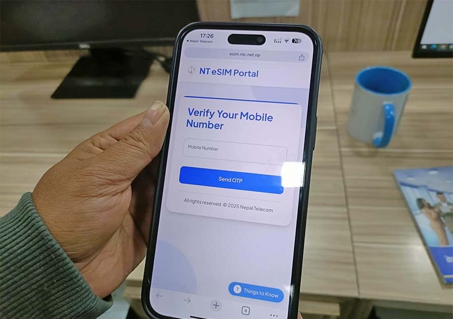 अनलाइनबाटै यसरी लिन सकिन्छ नेपाल टेलिकमको ई-सिम