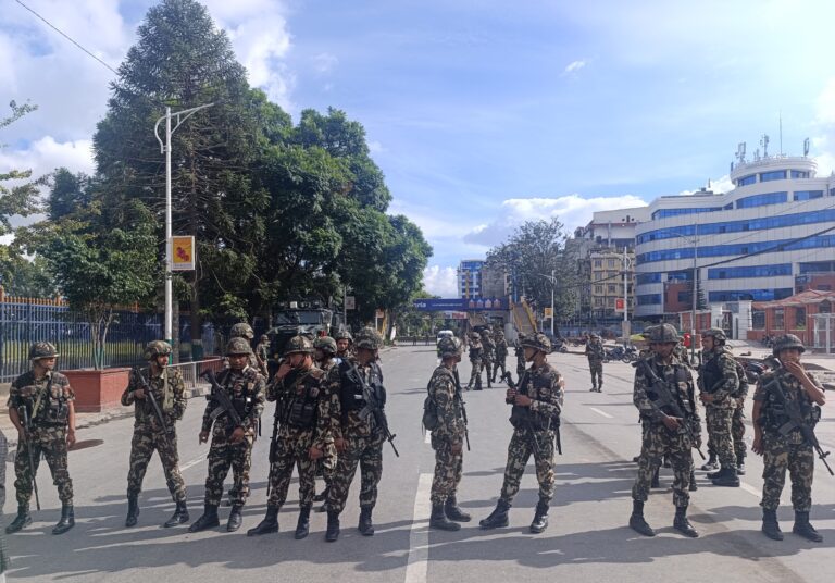 भोलिदेखि देशभर सेना परिचालन गरिँदै