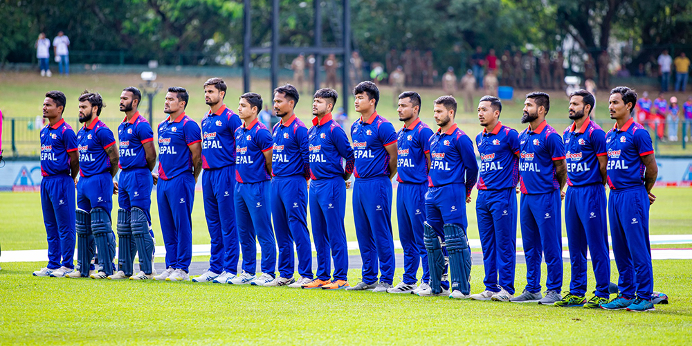 टी–२० विश्वकप छनोटका लागि १५ सदस्यीय नेपाली टोली घोषणा