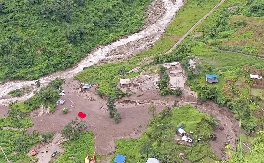 गोरखा धार्चेको पहिरोमा बेपत्ता चार जनाको शव भेटियो