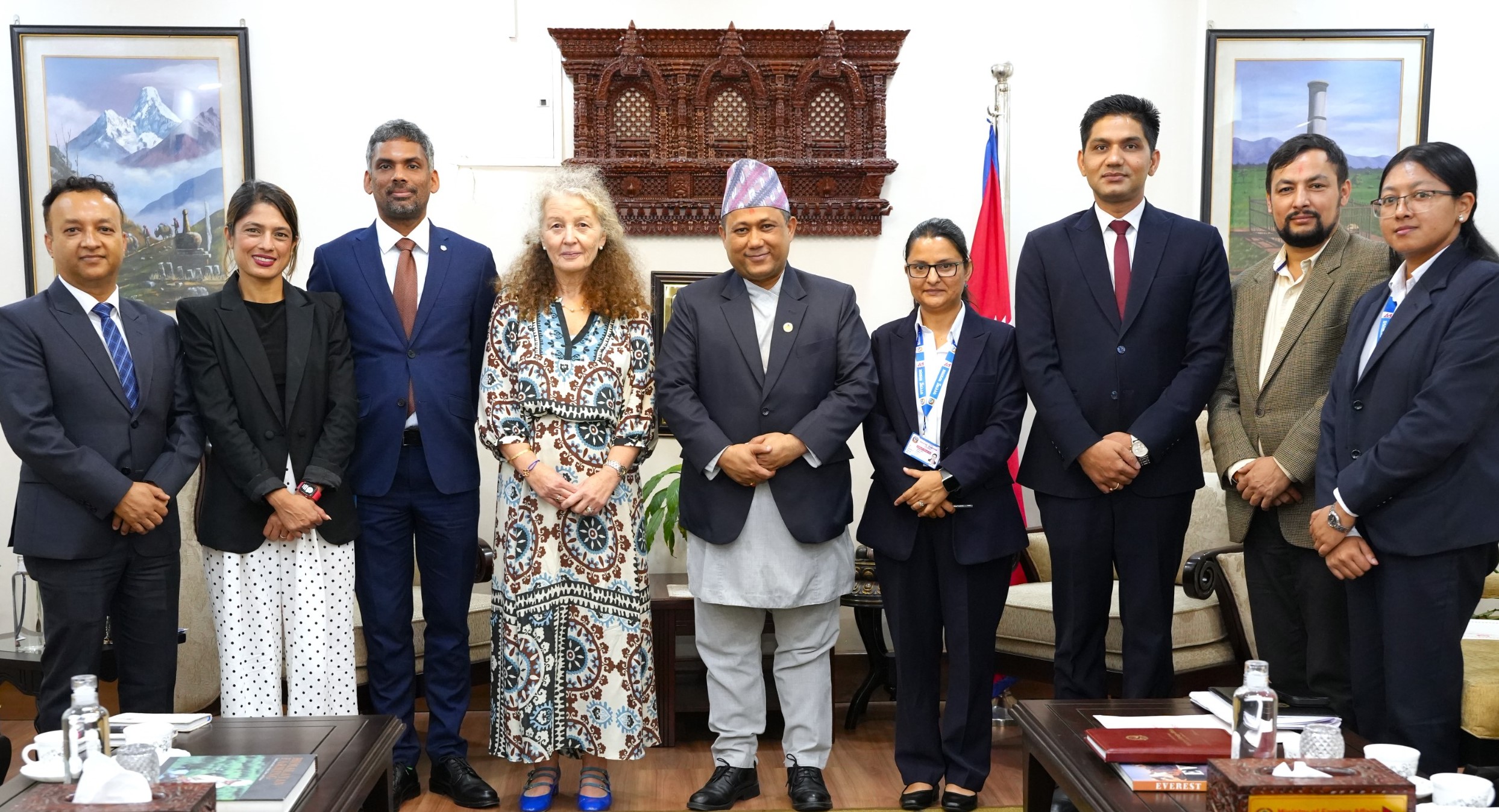 परराष्ट्रमन्त्री शिशिर खनाल र राष्ट्रसंघीय आवासीय संयोजक याहियाबीच भेटवार्ता
