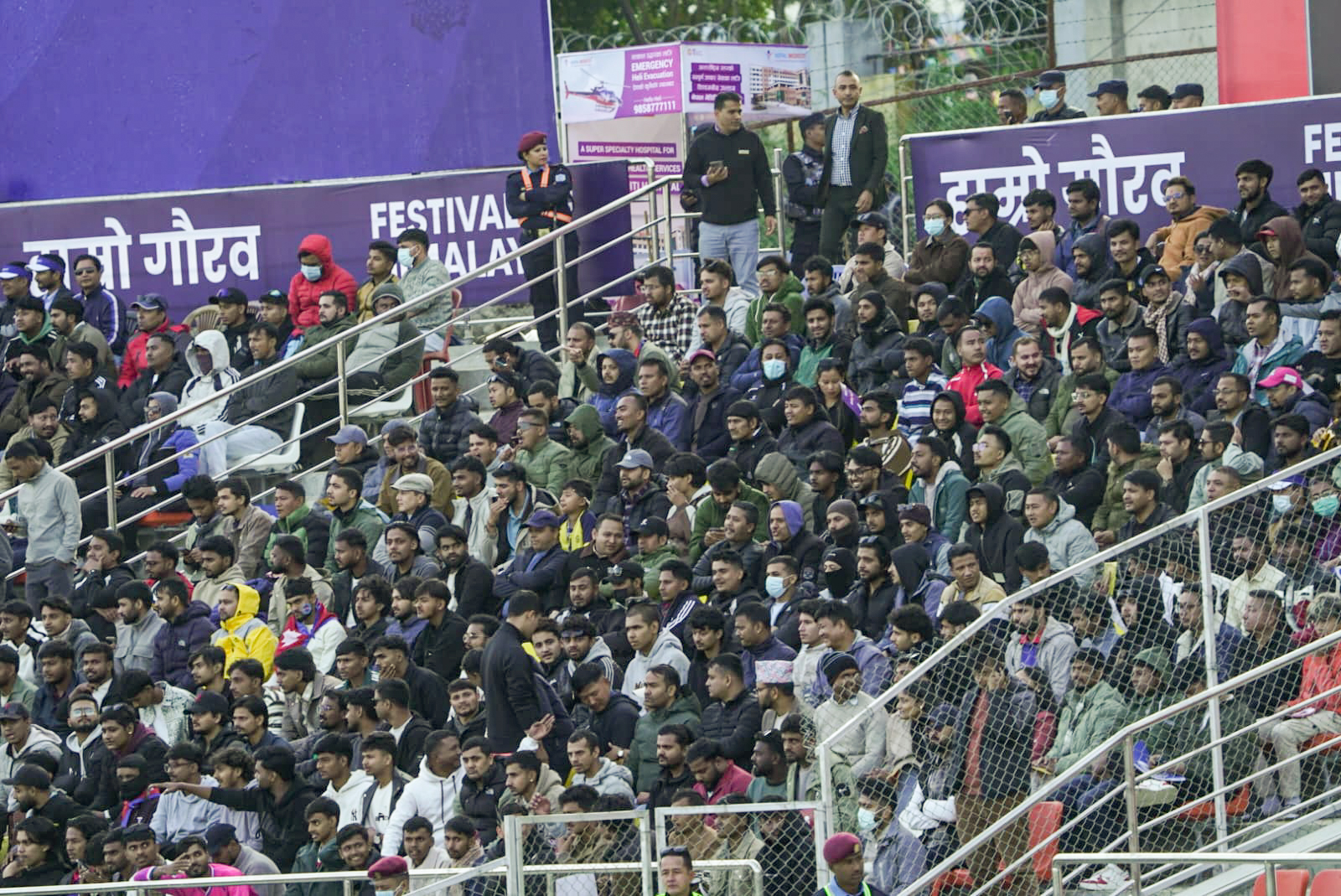 एनपीएल उद्घाटनमा टियू क्रिकेट मैदान खचाखच