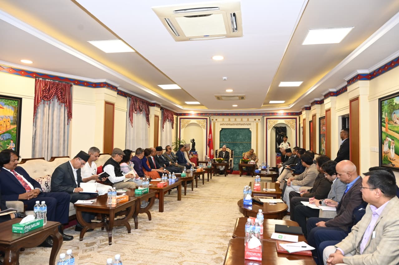 देश, जनता, लोकतन्त्र र संविधान रक्षाका लागि चुनावमा लाग्नुस् : राष्ट्रपति पौडेल