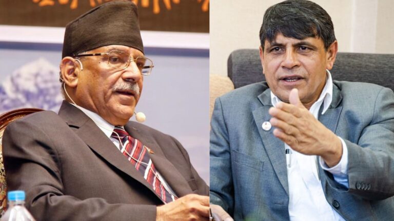 प्रचण्ड भेट्न गए एकीकृत समाजवादीका महासचिव भुसाल, एकताबारे के भयो कुरा ?