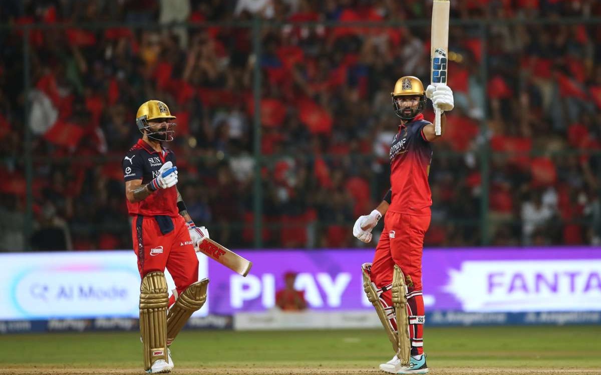 आरसीबीद्वारा गुजरात टाइटन्स ५ विकेटले पराजित