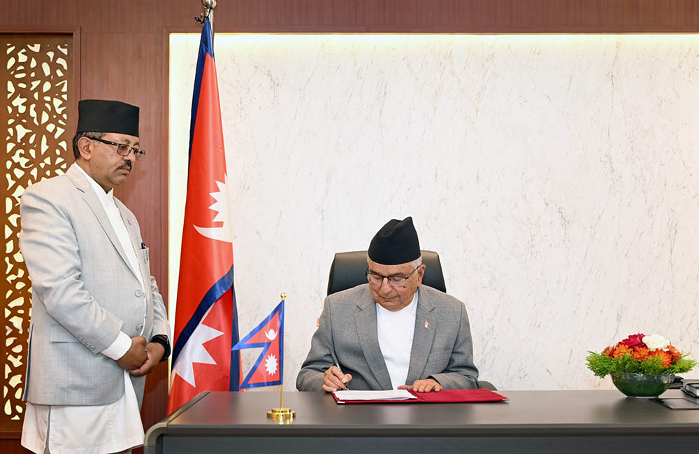 राष्ट्रपतिले जारी गरे विपद्सम्बन्धी अध्यादेश