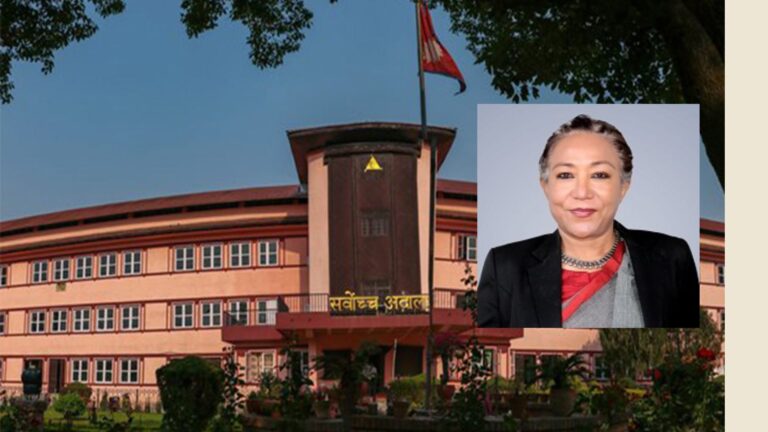 एक महिना कामु प्रधानन्यायाधीशको जिम्मामा सर्वोच्च