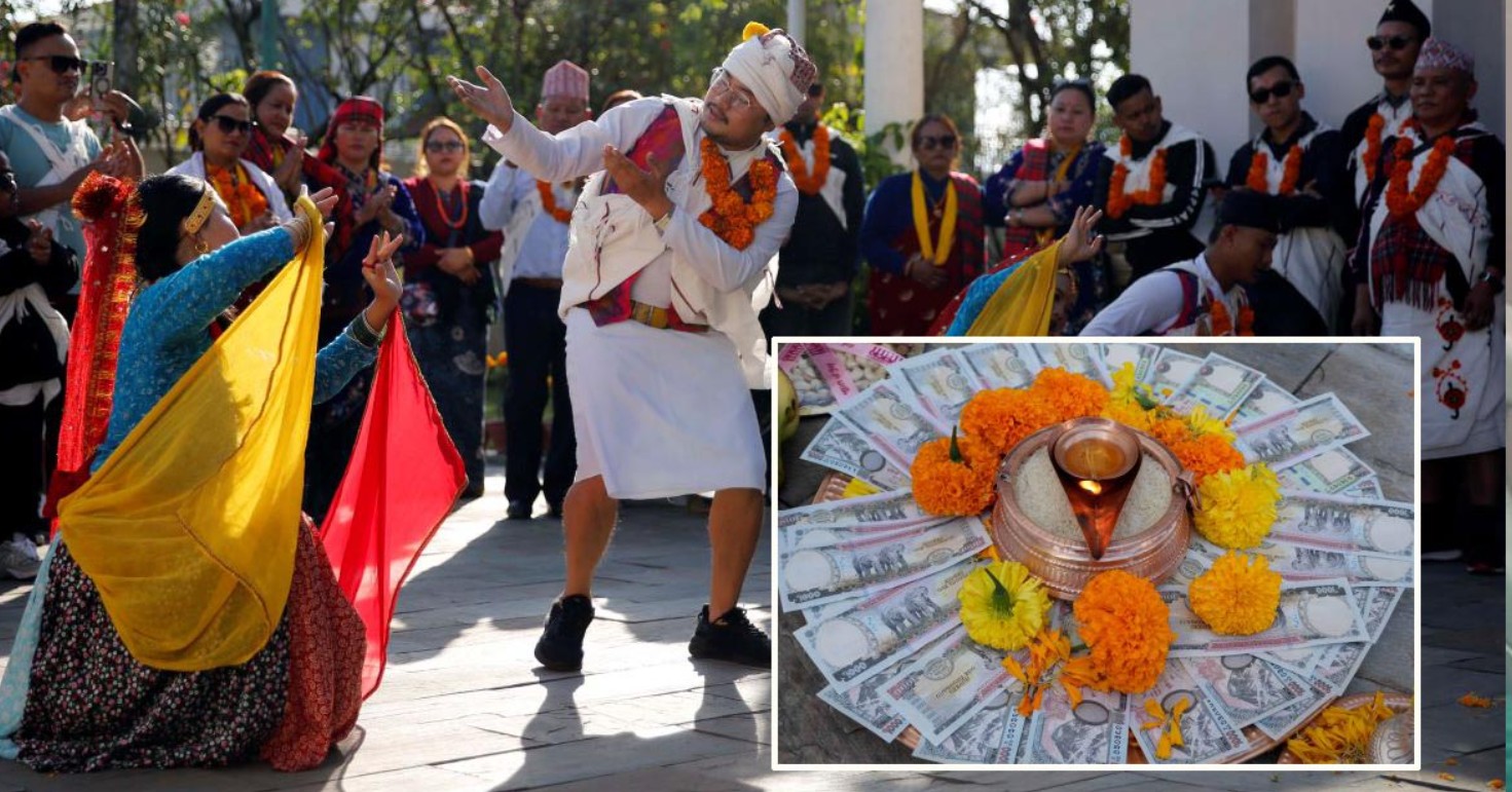 देउसी भैलो खेली मनाइँदै तिहार