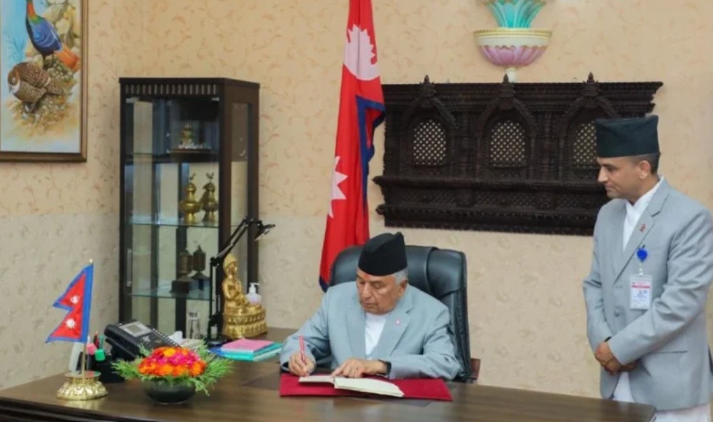 सेना परिचालन गर्न राष्ट्रपतिले दिए स्वीकृति