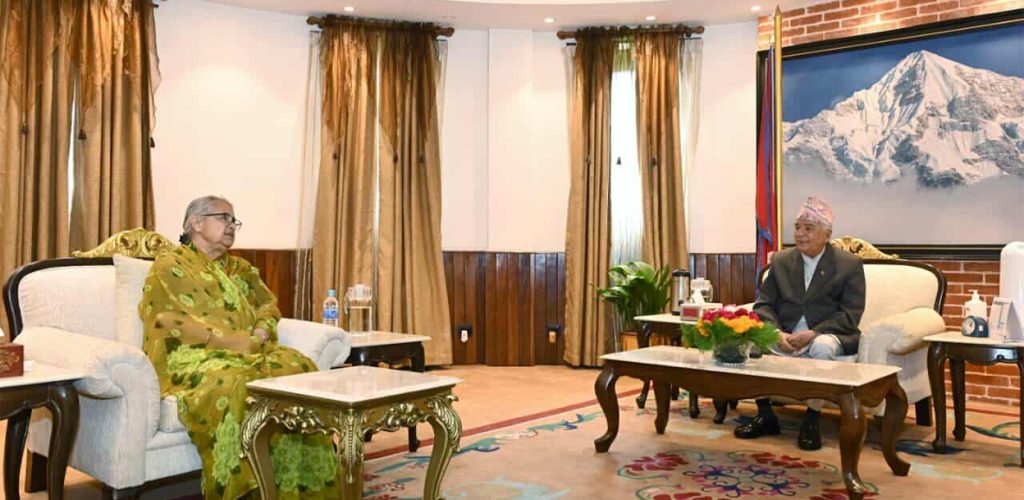 चुनावको राजनीतिक वातावरण तयार गर्न प्रधानमन्त्रीलाई राष्ट्रपतिको सुझाव