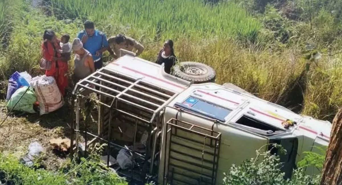 उदयपुरमा जिप दुर्घटना,१५ जना घाइते