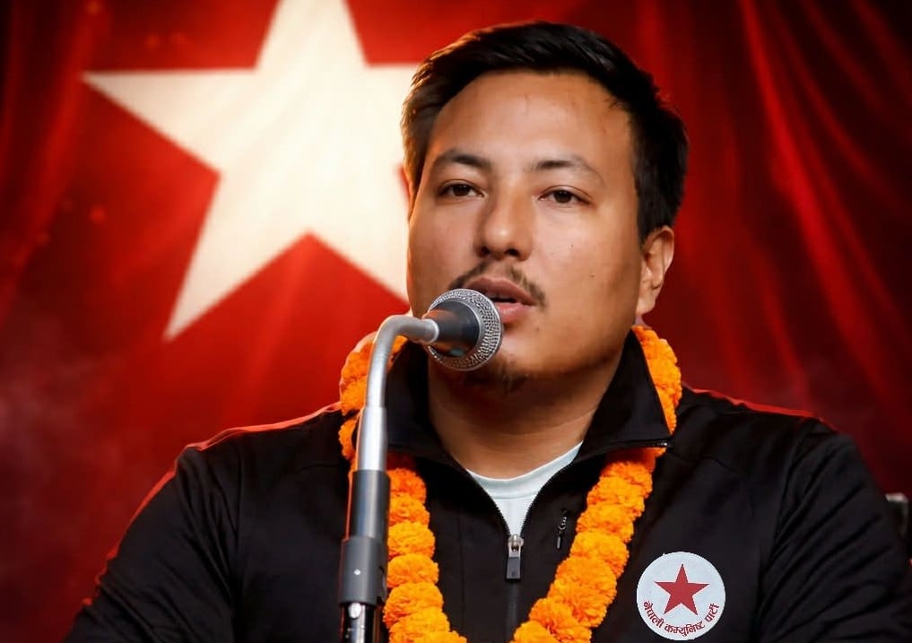 अरूलाई गाली नगरी आफ्नो एजेन्डामा मत माग्छन् लमजुङका नेकपा उमेदवार तामाङ