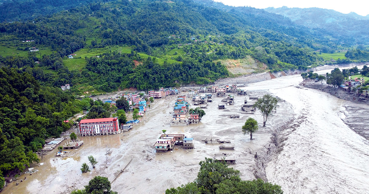 भोटेकोशी बाढी : ५८७ विदेशी नागरिकसहित ५ हजार ३३६ जना अझै बेपत्ता