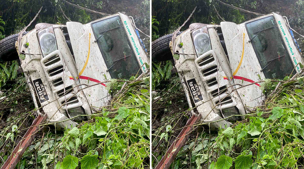 बोलेरो भिरबाट खस्दा एकजना घाइते