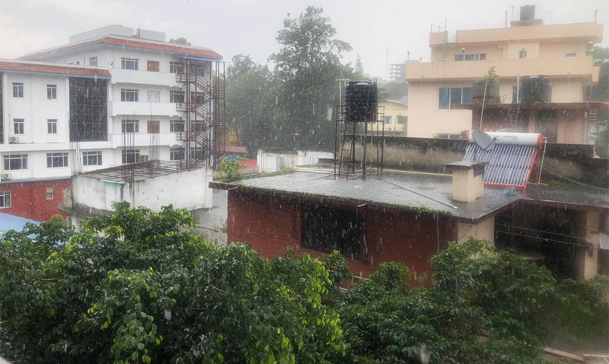 काठमाडौंमा असिनापानी, यी भूभागमा हुँदै छ वर्षा