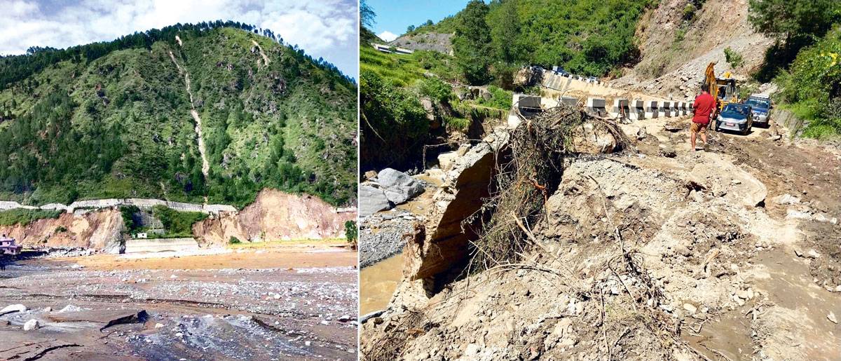 यी हुन्  पूर्ण बन्द भएका मुख्य राजमार्ग