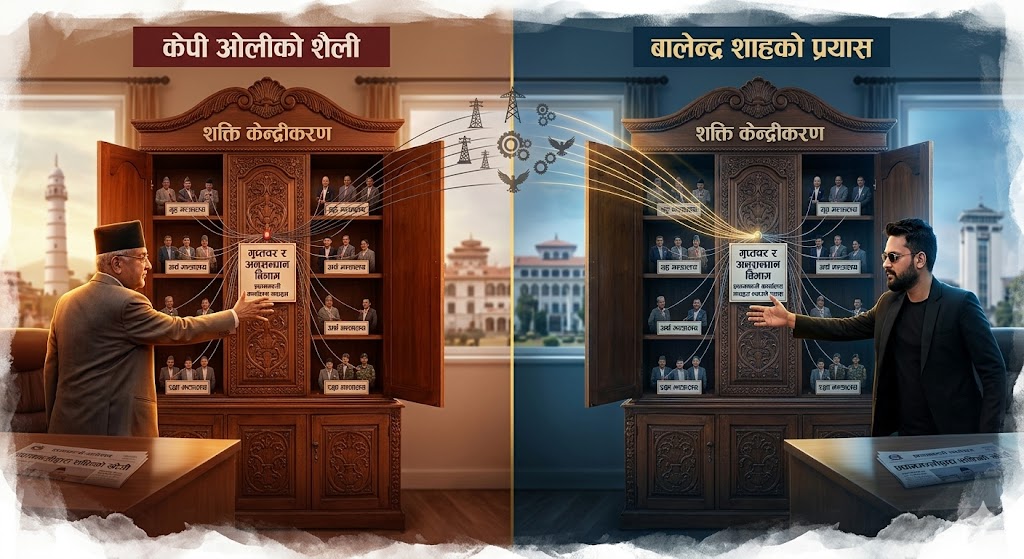 केपी ओलीकै शैलीमा बालेन्द्र शाहको शक्ति केन्द्रीकरण प्रयास
