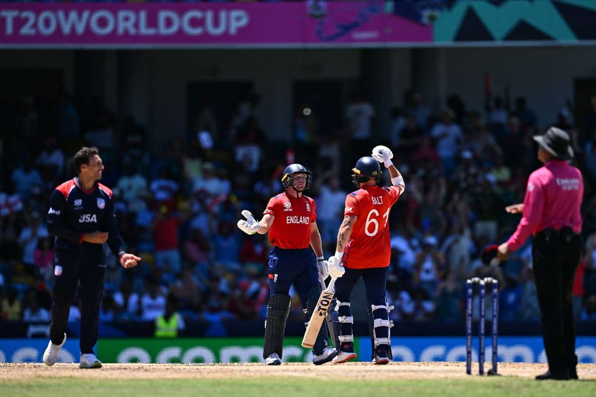 विश्वकप क्रिकेटः अमेरिकालाई १० विकेटले हराउँदै इङ्ल्याण्ड सेमिफाइनलमा