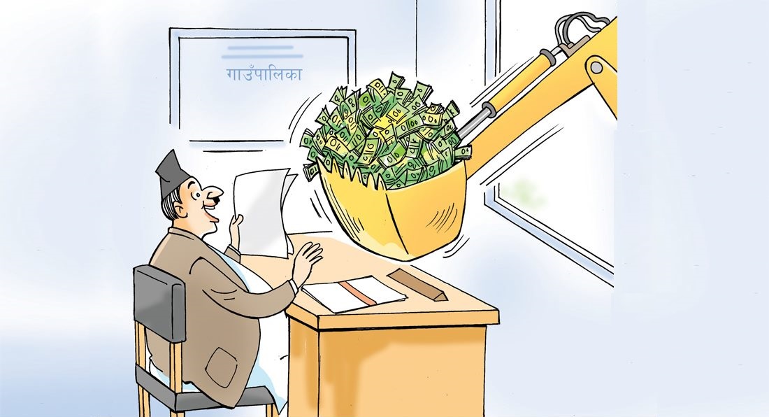 डोजरले खनेर श्रमिकका नाममा बिल, एकवर्षे बालकलाई महिनाको १७ हजार भुक्तानी !