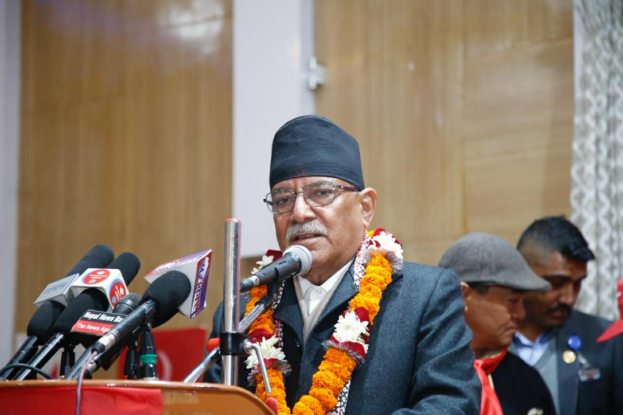 देश निर्वाचनमय भइसकेको छ, पार्टी थप सुदृढ हुँदैछ : प्रचण्ड