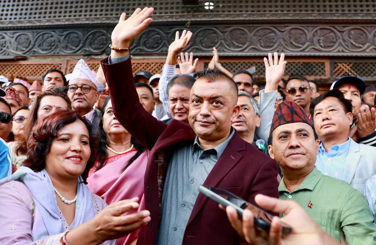 नवनिर्वाचित सभापति गगन थापाको सानेपामा भव्य स्वागत