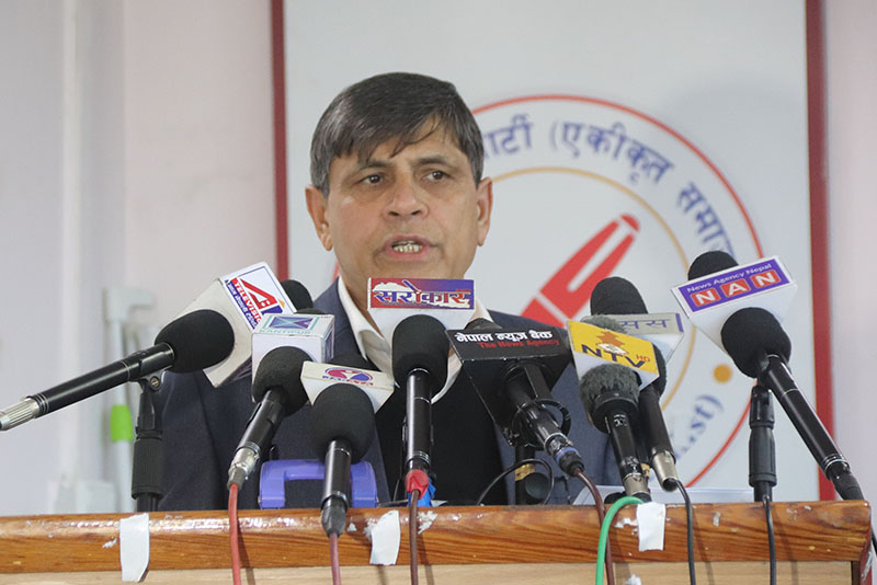 कार्की आयोगको प्रतिवेदन अपूर्ण र पूर्वाग्राही भएको नेकपा संयुक्तको ठहर